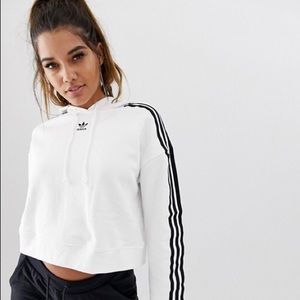 Adidas cropped hoodie
